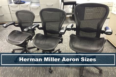 Aeron Chair Size Chart : Herman Miller Aeron Chair | SmartFurniture.com ...