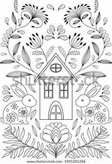 Free Folk Art Coloring Pages sketch template