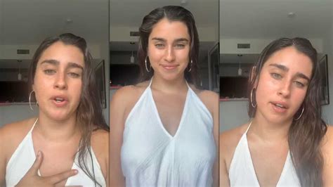 Lauren Jauregui | Instagram Live Stream | 12 April 2020 | IG LIVE's TV