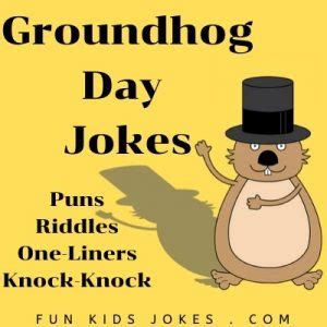 Groundhog Day Jokes - Clean Groundhog Day Jokes - Fun Kids Jokes