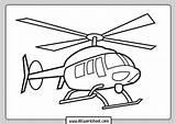 Helicopter For Coloring Pages sketch template