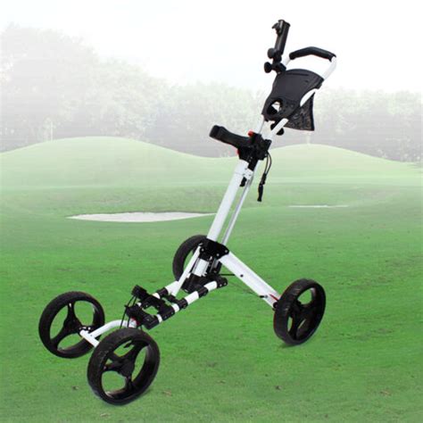 4 Wheels And | Golf Pull Push Carts