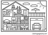 House Coloring Pages Printable For Free Download sketch template
