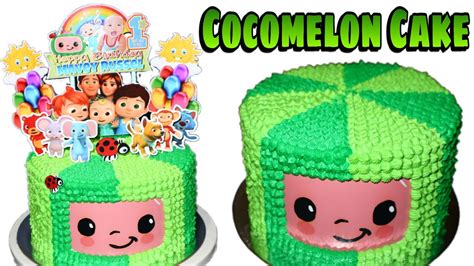 Cocomelon Cake| How to make a COCOMELON themed Cake - YouTube