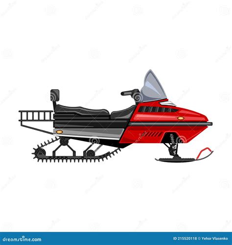 Snowmobile Vector Design Clipart | CartoonDealer.com #41570827