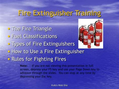 PPT - Fire Extinguisher Training PowerPoint Presentation, free download - ID:1760613