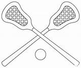 Lacrosse Stick coloring page  ColouringPages sketch template