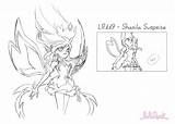 Lolirock Iris Coloring Pages sketch template
