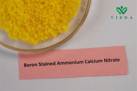 Boron Infused Calcium Ammonium Nitrate - China Yellow Calcium Ammonium ...