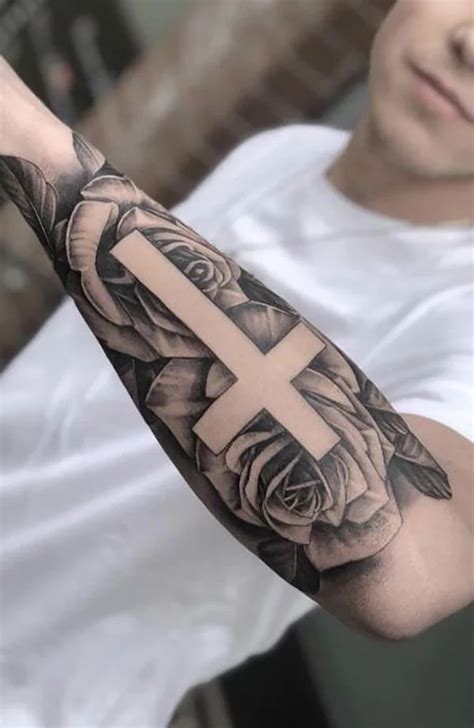 60 Inspiring Jesus Christ Cross Tattoos to Give You Strength – Meanings, Designs and Ideas ...