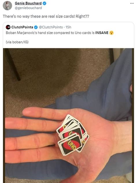 Boban Marjanovic image holding deck of Uno cards sends internet into meltdown | The Weekly Times