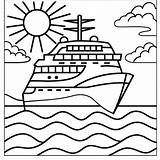 Premium Photo  A cruise ship Illustration For coloring book Template sketch template