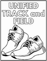Unified Track And Field Coloring Activity Printables By HenRyCreated sketch template