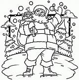 Coloring Pages Santa Claus  Home sketch template