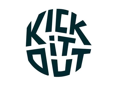 Kick It Out Logo PNG vector in SVG, PDF, AI, CDR format