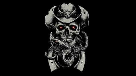 Download Dark Skull HD Wallpaper