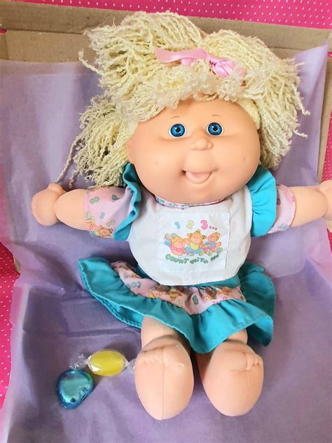 RARE 1990 First Edition Vintage Cabbage Patch Kids Doll 1990s | Etsy