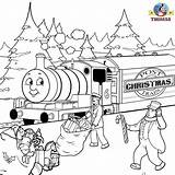 Thomas Christmas Coloring Sheets For Children Printable Pictures  sketch template
