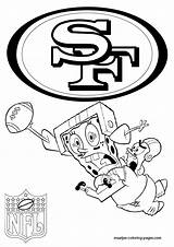 San Francisco 49ers Coloring Pages  Learny Kids sketch template
