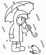Rain Coloring Pages  Best For Kids sketch template