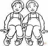 Triplets Coloring Pages sketch template