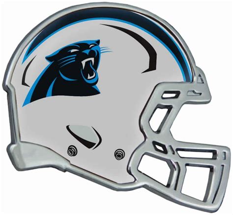 Carolina Panthers Auto Emblem - Helmet - Detroit Game Gear