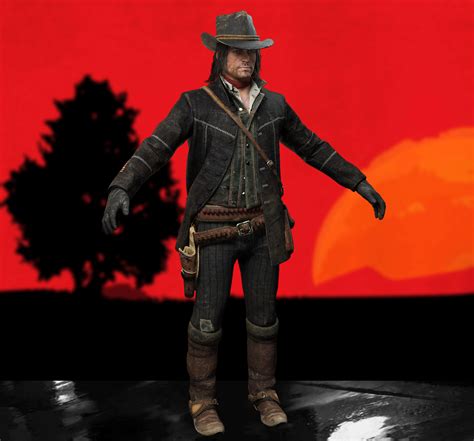 John Marston Var. 25 - Red Dead Redemption 2 by Flvck0 on DeviantArt