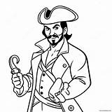 Captain Hook Coloring Page 46203 36524 sketch template