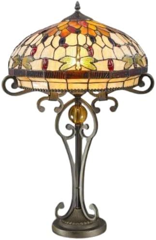 Vintage Tiffany Lamps, Stained Glass Handmade Tiffany Vintage Bedside ...