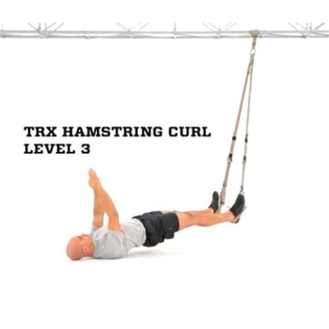 TRX Hamstring Curl Level 3 by Alex 🌊. - Exercise How-to - Skimble