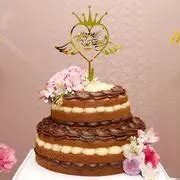 1pc Cake Topper For Party Cake Baking Decoration Happy Birthday Cake Topper Crown Topper For ...