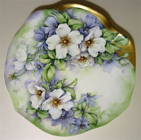 1000+ images about China Painting - Roses (Painted Pieces) on Pinterest