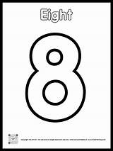 Number 8 Coloring Page FREE Printable  The Art Kit sketch template