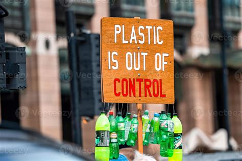 An environmental protest sign in Westminster, London, UK 15539960 Stock Photo at Vecteezy