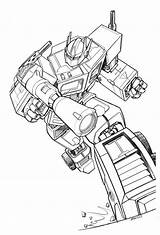 Free Printable Transformers Coloring Pages For Kids sketch template