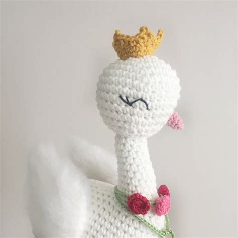 Crochet Swan - Etsy