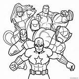 Marvel Superheroes Coloring Page 25982 20541 sketch template