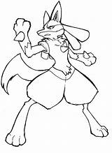 Lucario coloring Pages To Download And Print For free sketch template