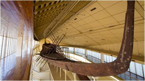 The Khufu ship of Ancient Egypt is one of the oldest, largest, and best-preserved vessels from ...