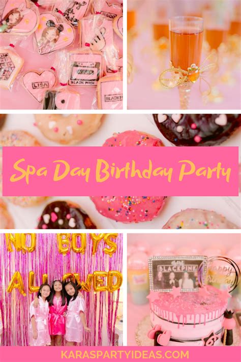 Kara's Party Ideas Spa Day Birthday Party | Kara's Party Ideas