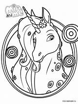 Mia And Me Coloring Pages Free Printable sketch template