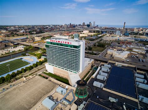 Potawatomi Hotel & Casino from the Air : r/ImagesOfWisconsin