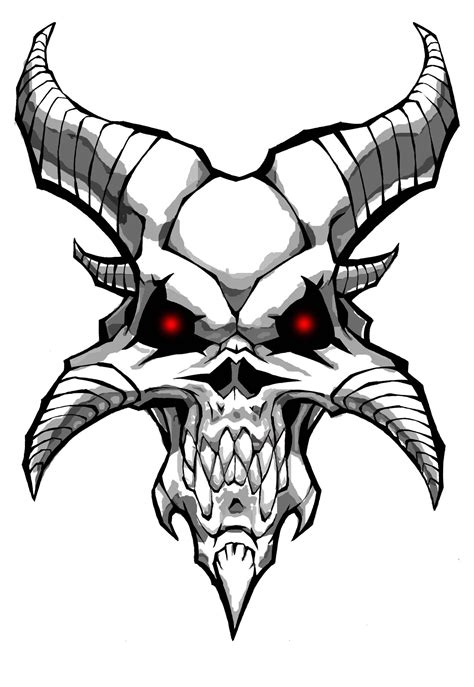 Devil Horns Drawing at GetDrawings | Free download