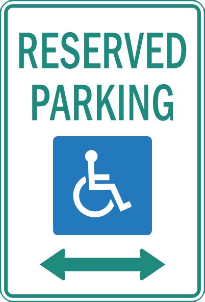 Reserved Parking Clip Art at Clker.com - vector clip art online ...