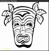 Collection Of Tiki Coloring Pages  Free Printable sketch template