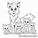 Fox Coloring Pages  Free & Printable sketch template