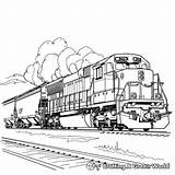 Freight Train Coloring Pages  Free & Printable sketch template