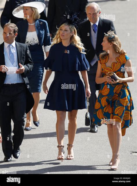 Chelsy Davy arrives at Windsor Castle for the wedding of Prince Harry ...