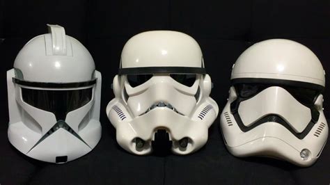 EVOLUTION OF THE STORMTROOPER - Helmet Comparison - YouTube