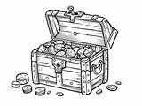 Treasure Chest Coloring Pages Top 32 Free Printable Designs sketch template